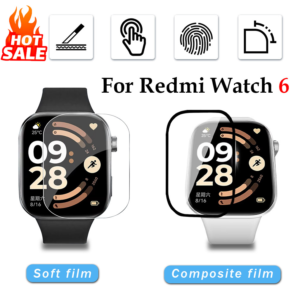 Watch Case Bumper - Película suave para Xiaomi Redmi Watch