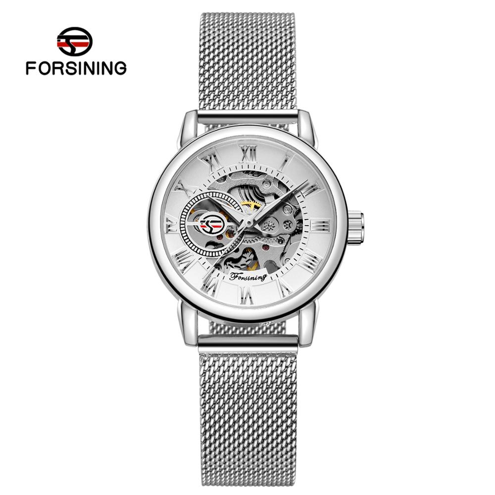 Stainless Mesh Band - Reloj de Mujer FORSINING, Reloj de