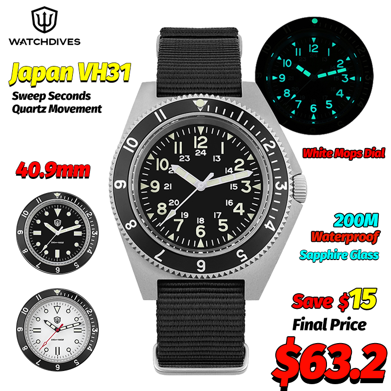 Accessories With Watch - Watchdives WD1972 Reloj de cuarzo Relojes