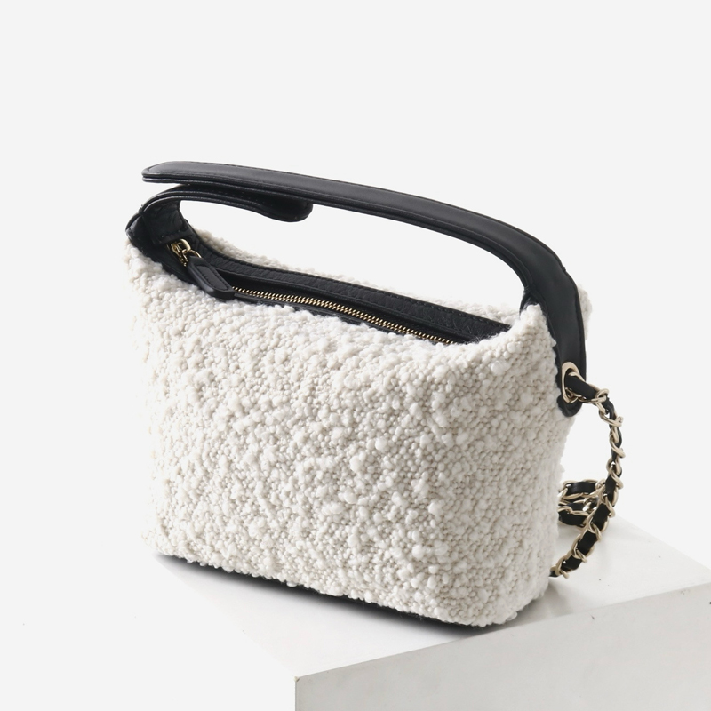 Leather Classic Strap - Mini bolsos hobos clásicos de cuero