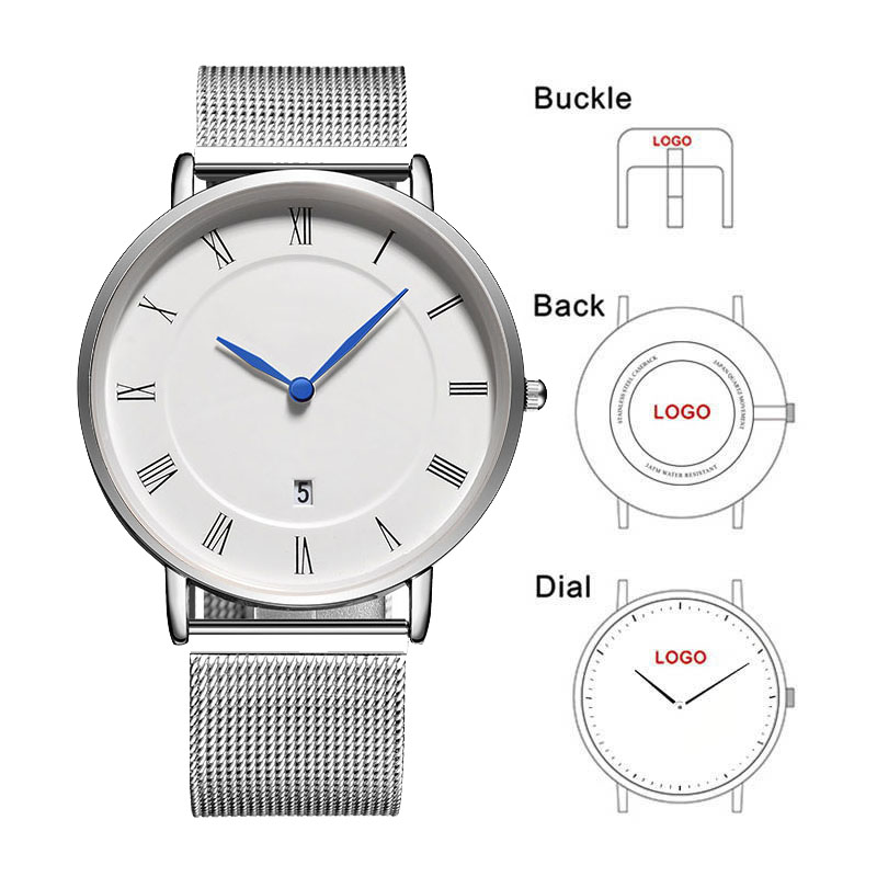 Reloj de Pulsera de Malla de A - Stainless Mesh Band reseña y precio