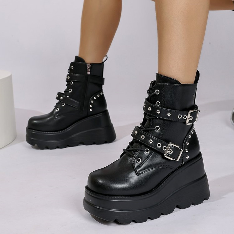 Botines de Cuero para Mujer, N - Leather Classic Strap reseña y precio