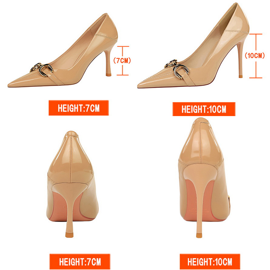 Zapatos de Tacón Alto de Lujo  - Leather Classic Strap reseña y precio