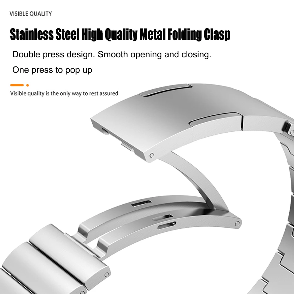 Correa de acero de Metal ofici - Titan Smartwatch Accessories reseña y precio