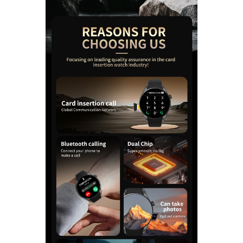 Nuevo reloj inteligente 4G BW1 - Smartwatch Nexus reseña y precio