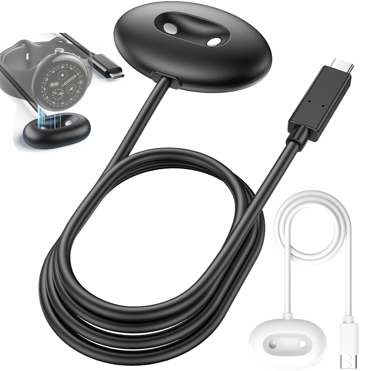 Cable de carga para Google Pix - Smartwatch Nexus reseña y precio