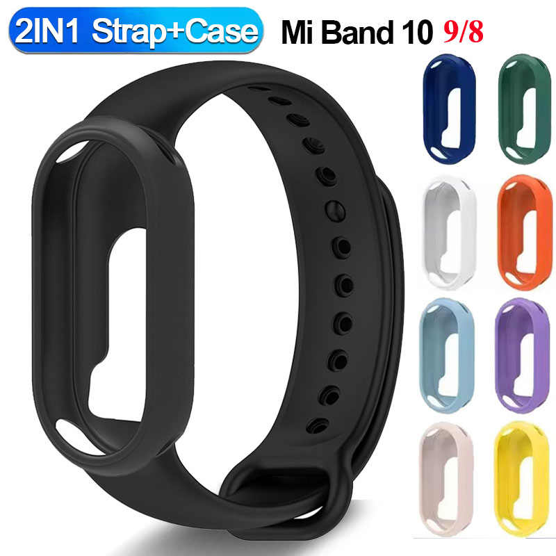 Correa de silicona + funda de  - Silicone Band Replacement reseña y precio