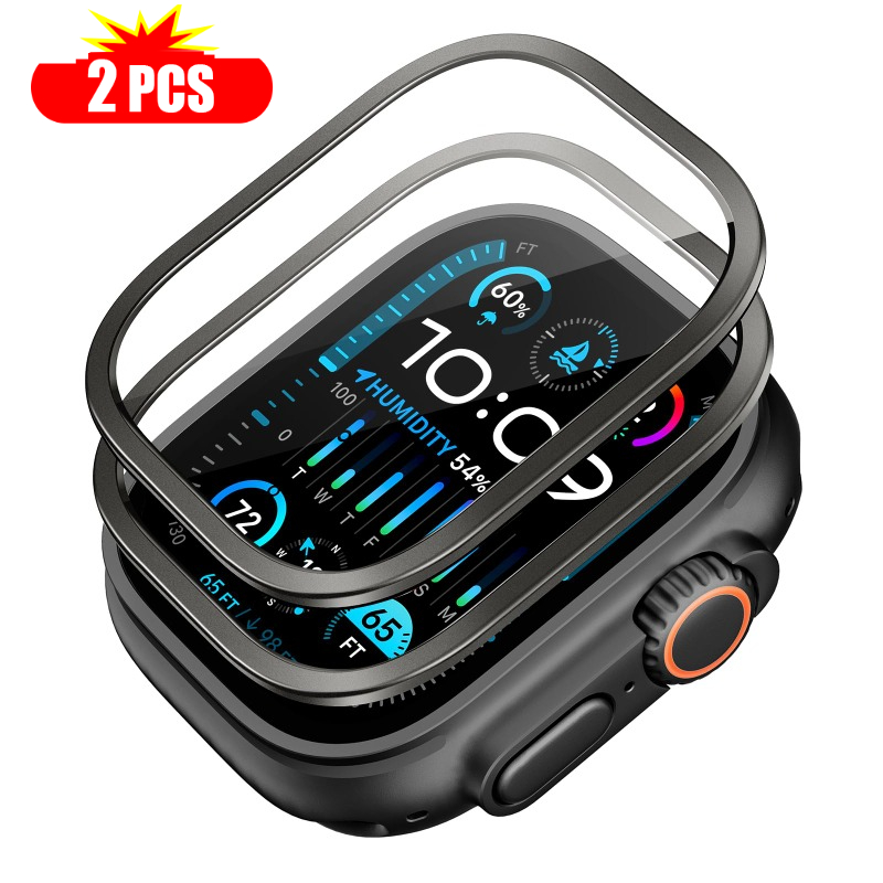 2 uds vidrio templado para App - Smart Watch Accessories reseña y precio