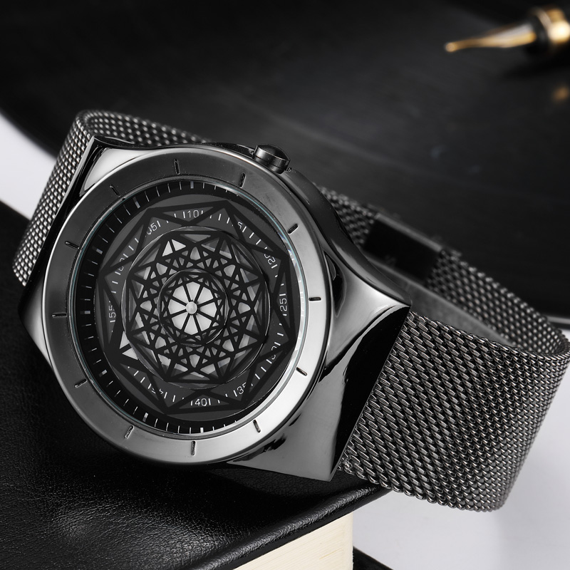Geek-Reloj de pulsera minimali - Stainless Mesh Band reseña y precio