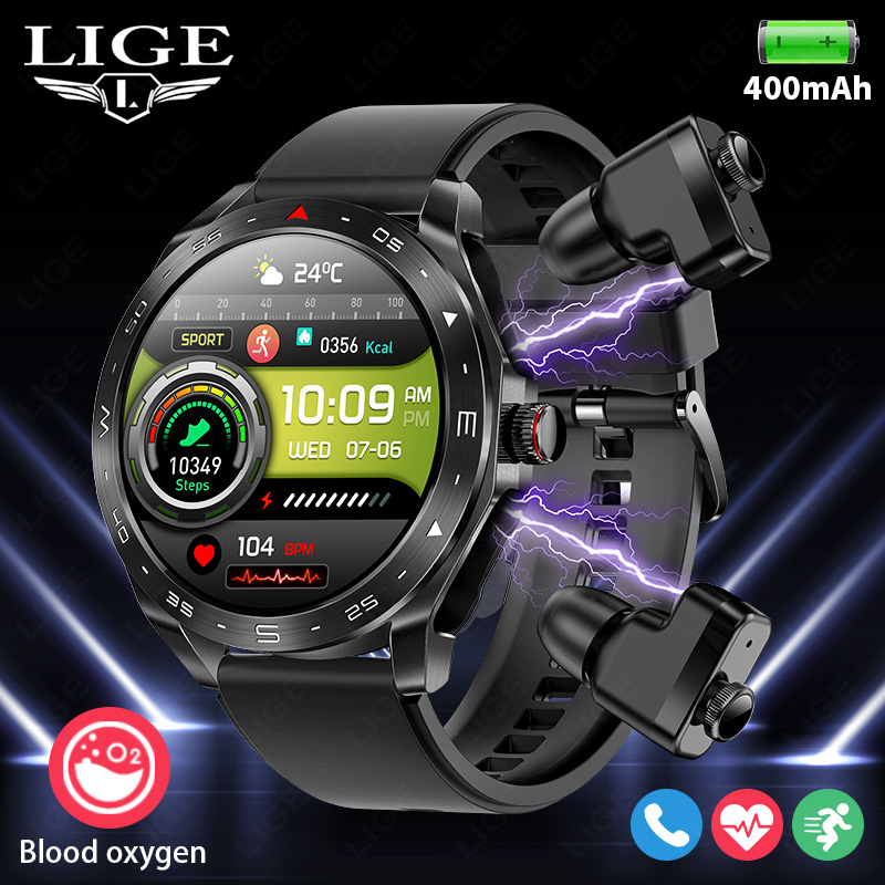 LIGE-reloj inteligente con aur - Smartwatch Store reseña y precio