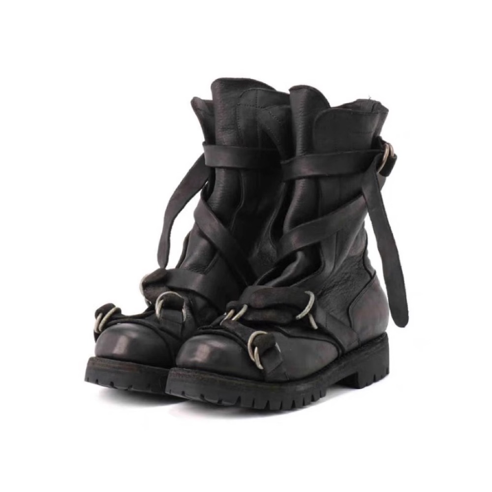 Botas de moto de cuero para ho - Leather Classic Strap reseña y precio